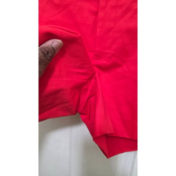 Lauren Ralph Lauren Women's Red Tailored Formal Micro Shorts Side Pockets SZ00 - Picture 4 of 8